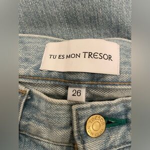 Tu es mon TRESOR Denim Flare Leg Jeans